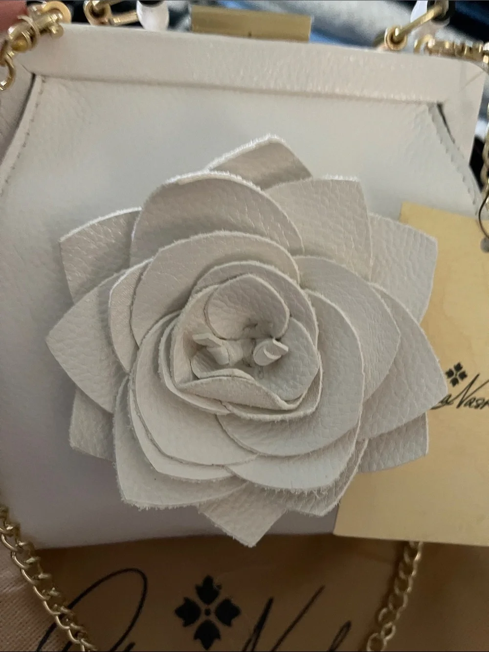 Patricia Nash Tiphanie 3D Rose Convertible Satchel Bag